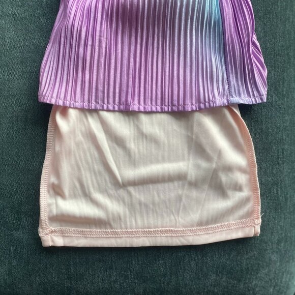 NWT Dressed in LALA Rainbow Dream Long Sleeve Plissé Set, Size S - Picture 14 of 16